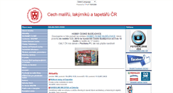 Desktop Screenshot of cechmal.cz